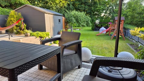 Spring, Day, Children play ground, Children play ground, Garden, Seating area, Garden view