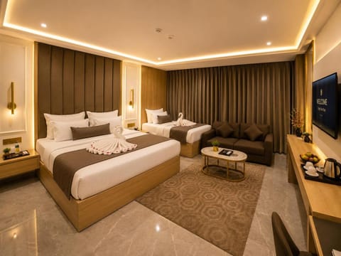 Photo of the whole room, Bedroom