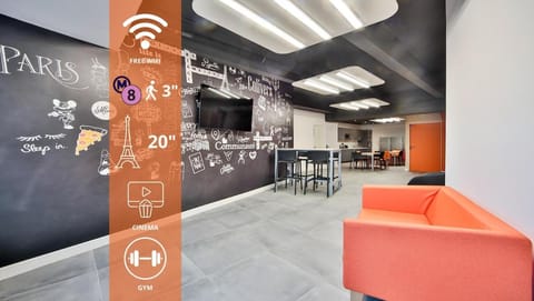 05 l Studio Confort - Salle de sport & cinéma Apartment in Charenton-le-Pont