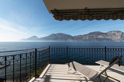 Patio, Day, Natural landscape, Balcony/Terrace, Lake view, Mountain view