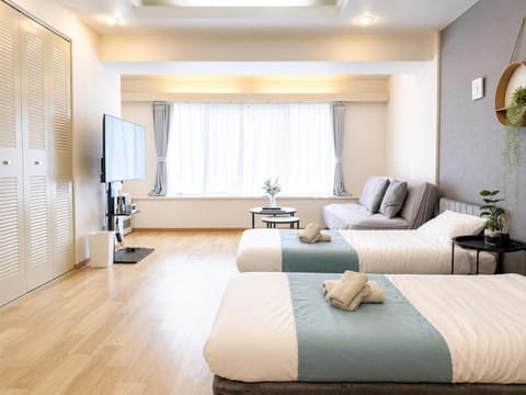 Living room, Bedroom