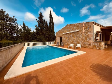 Property building, Living room, Swimming pool