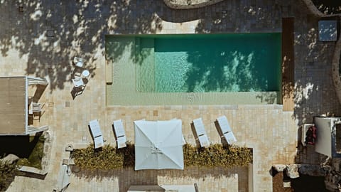 Patio, Day, Pool view, Swimming pool, sunbed