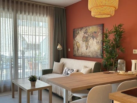Living room, Seating area, Dining area