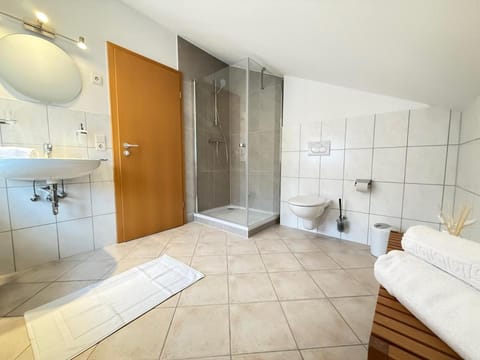 Shower, Toilet, Bathroom, towels