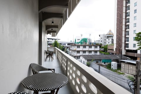 Property building, Communal lounge/ TV room, Balcony/Terrace