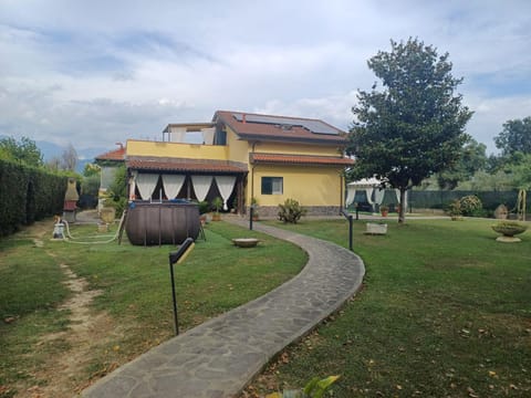 Property building, Garden, Garden view