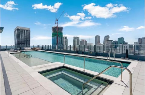 Pool view, Swimming pool