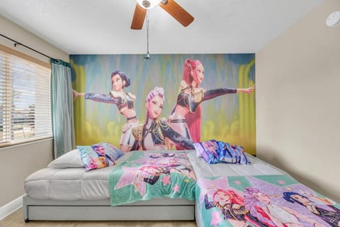 Bed, Bedroom