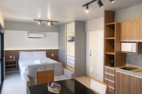 Bed, Photo of the whole room, Bedroom, wardrobe, air conditioner