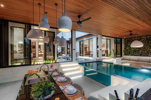 Seating area, Pool view, Swimming pool