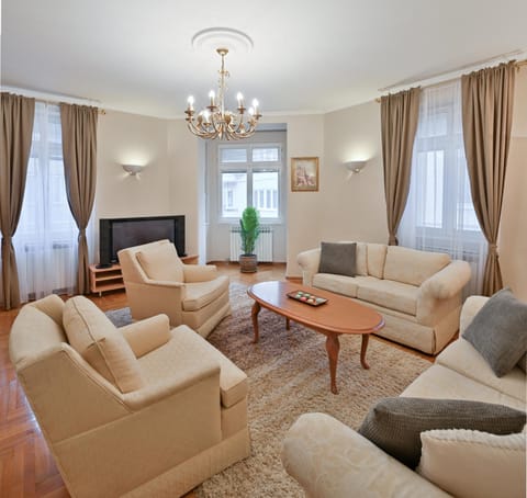 Living room, City view