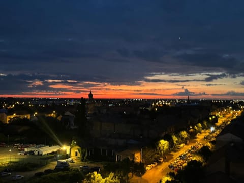 Night, Bird's eye view, View (from property/room), City view