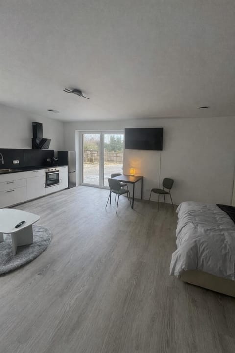 TV and multimedia, Kitchen or kitchenette, Living room, Photo of the whole room, Dining area, oven, stove