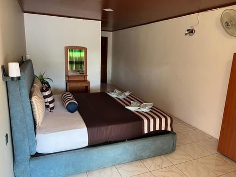 Bed, Photo of the whole room, Bedroom, air conditioner
