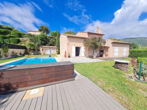 Property building, Day, Natural landscape, Garden, Garden view, Pool view, Swimming pool
