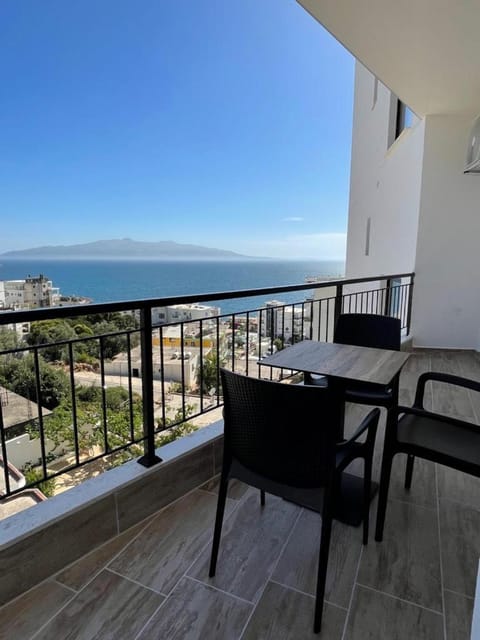 Patio, View (from property/room), Balcony/Terrace, Seating area, Sea view