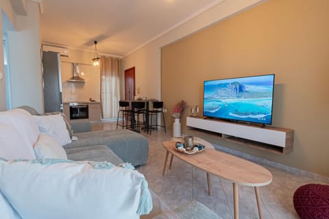 Living room, air conditioner