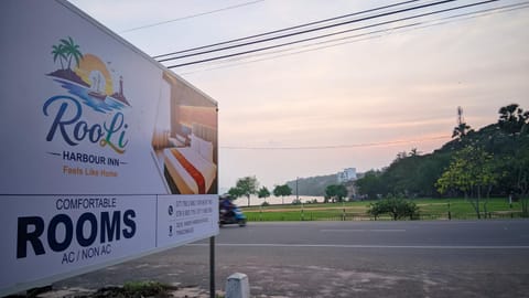 Sea view, Street view, Sunrise