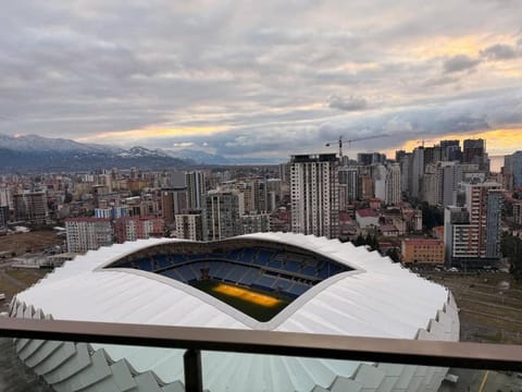 Day, City view, Mountain view