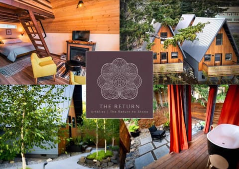 The Return to Stone - A-Frame Cabin w Soaking Tub Cabin in Stevenson