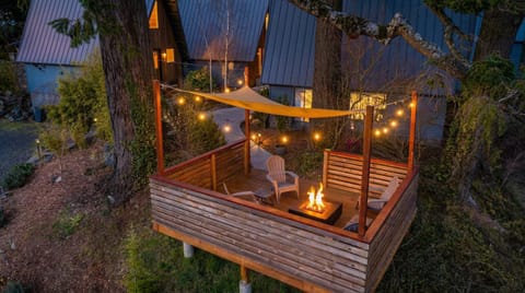 The Return to Stone - A-Frame Cabin w Soaking Tub Cabin in Stevenson