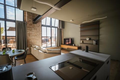 TV and multimedia, Kitchen or kitchenette, Living room, Dining area