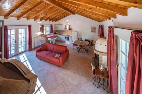 Kitchen or kitchenette, Living room, Photo of the whole room, Seating area, Dining area