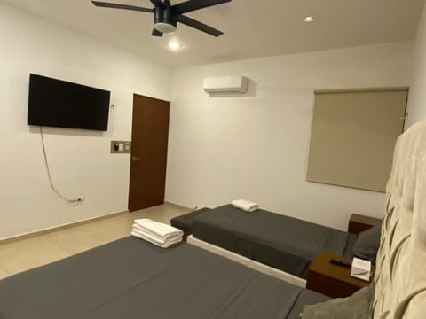 Bed, TV and multimedia