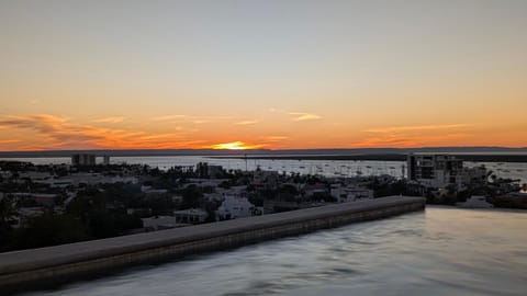 Sea view, Sunset