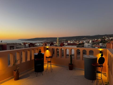 Natural landscape, View (from property/room), Balcony/Terrace, Sea view, Sunrise, Sunset