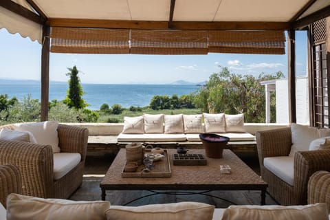 Balcony/Terrace, Seating area, Sea view