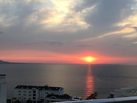 Natural landscape, Sea view, Sunset