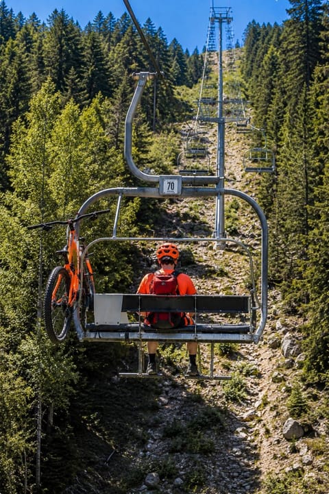 Natural landscape, Skiing, Mountain view, Sports