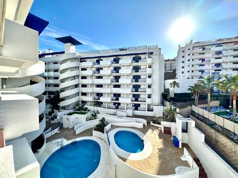 Property building, Pool view, Swimming pool