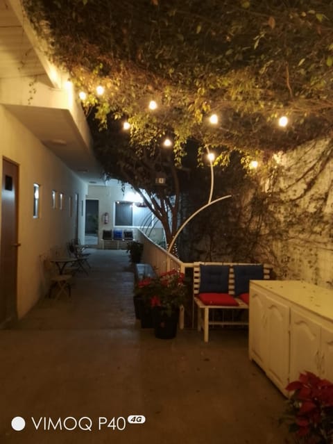 Patio, Night