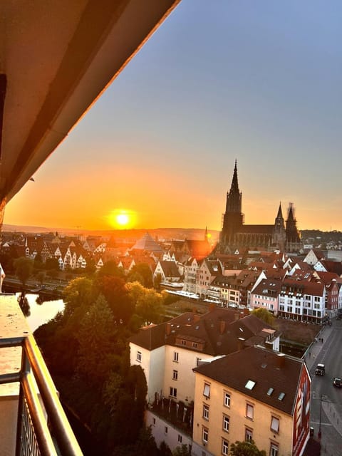 City view, Sunset