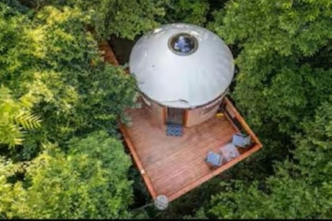 Destination Outdoors Luxury tent in Cullowhee