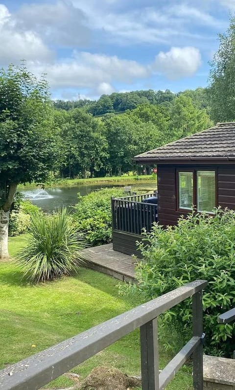 Property building, Natural landscape, Lake view