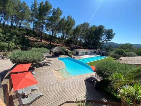 Pool view, Swimming pool, sunbed