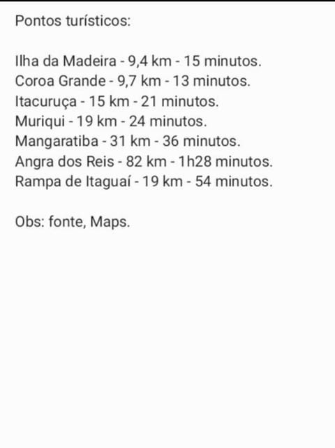 Suíte 2 Itaguaí Apartment in Rio de Janeiro