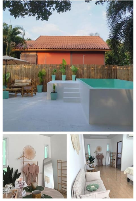 Patio, Garden, Seating area, Bedroom, Garden view, Swimming pool