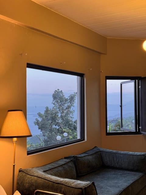 Natural landscape, Seating area, Mountain view
