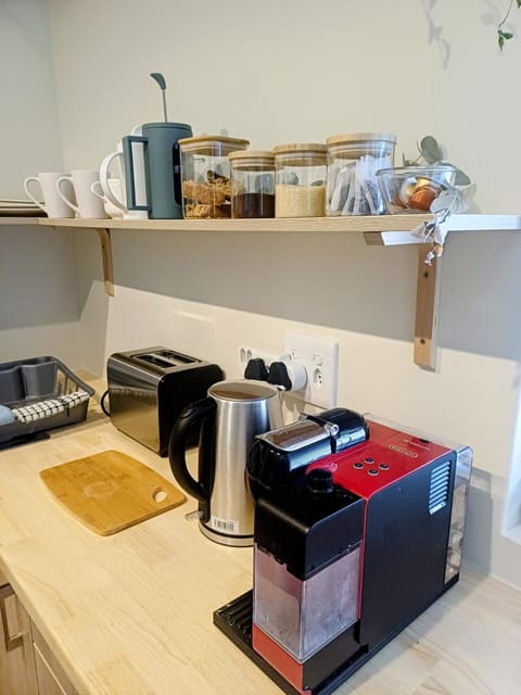 Coffee/tea facilities, Kitchen or kitchenette, toaster