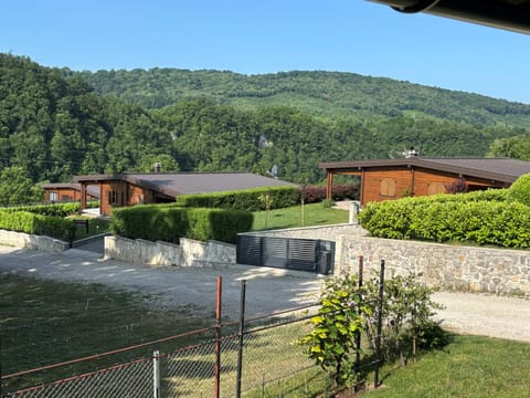 Property building, Natural landscape, Mountain view