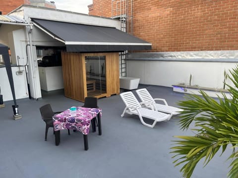 Sauna, Balcony/Terrace