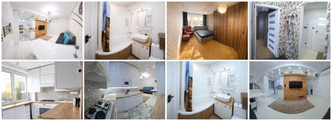 Bathroom, Living room, Bedroom, kitchen