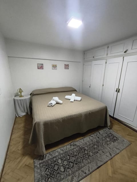 Bed, Photo of the whole room, Bedroom, towels, wardrobe