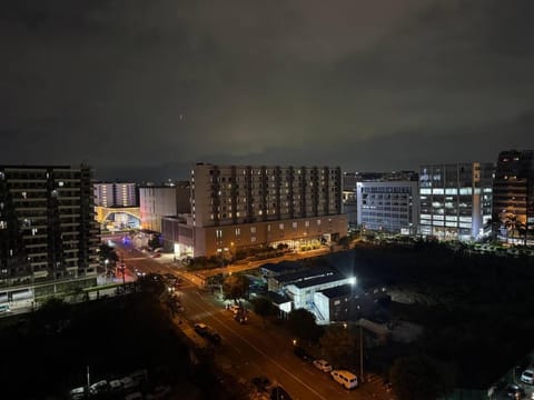 Property building, Night, City view, Street view, Location