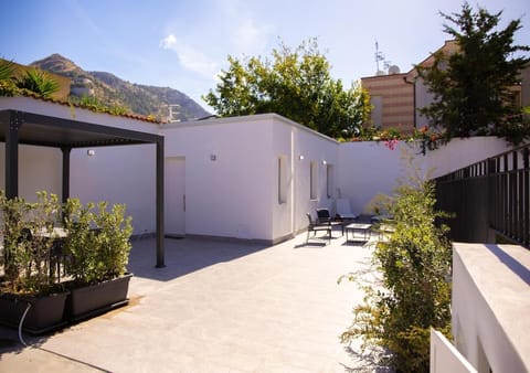 Property building, Patio